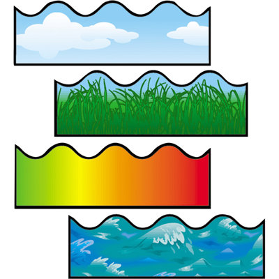 Scalloped Classroom Border Frank Schaffer PublicationsCarson Dellosa Publications