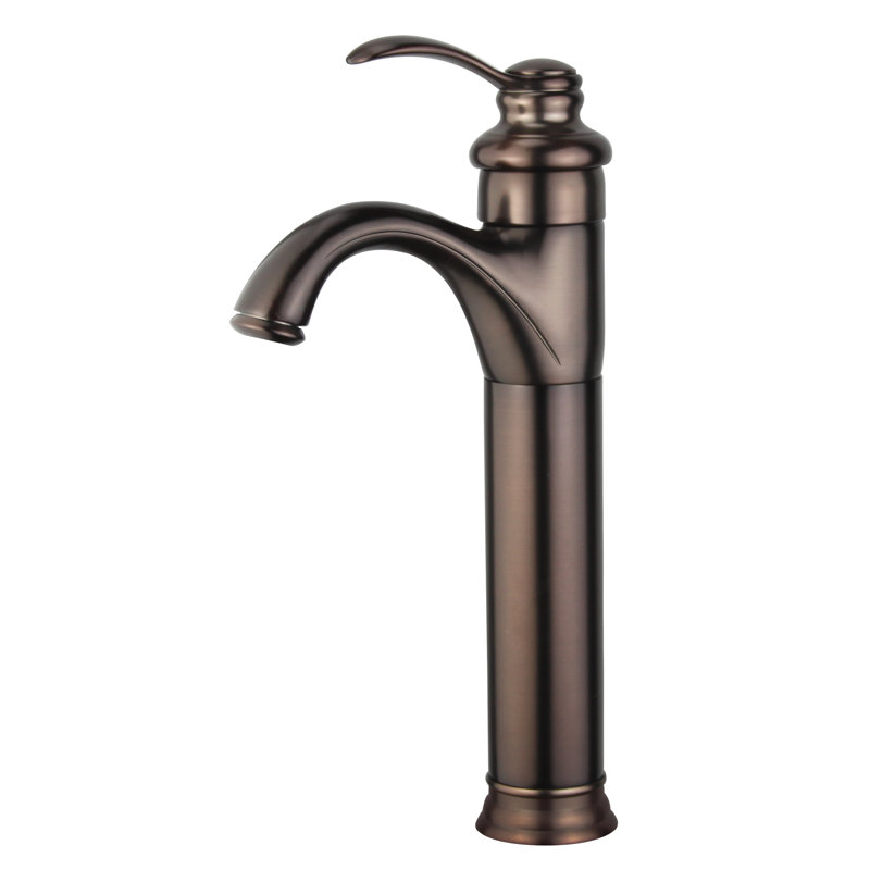 Bellaterra Home Madrid Single Hole Bathroom Faucet With Drain