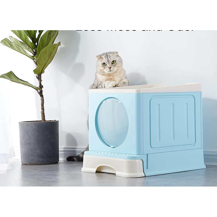 iris top entry litter box liners