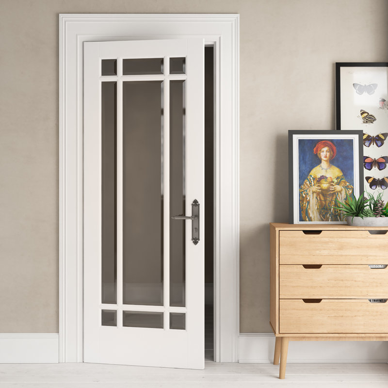 LPD Doors Manhattan Solid Wood Glass Internal Door LPD Doors Manhattan Solid Wood Glass Internal Door