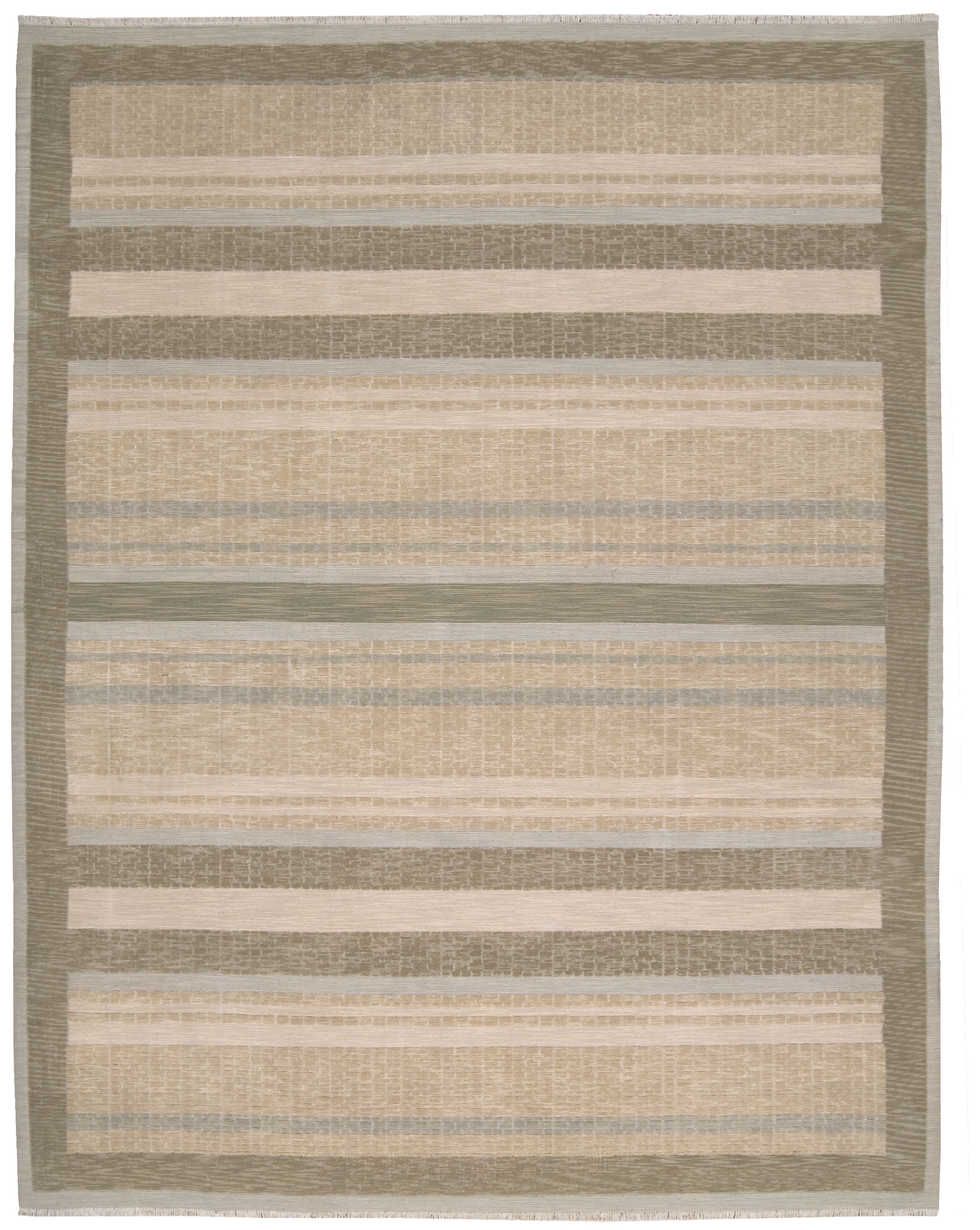 calvin klein wool blend hand loomed area rug