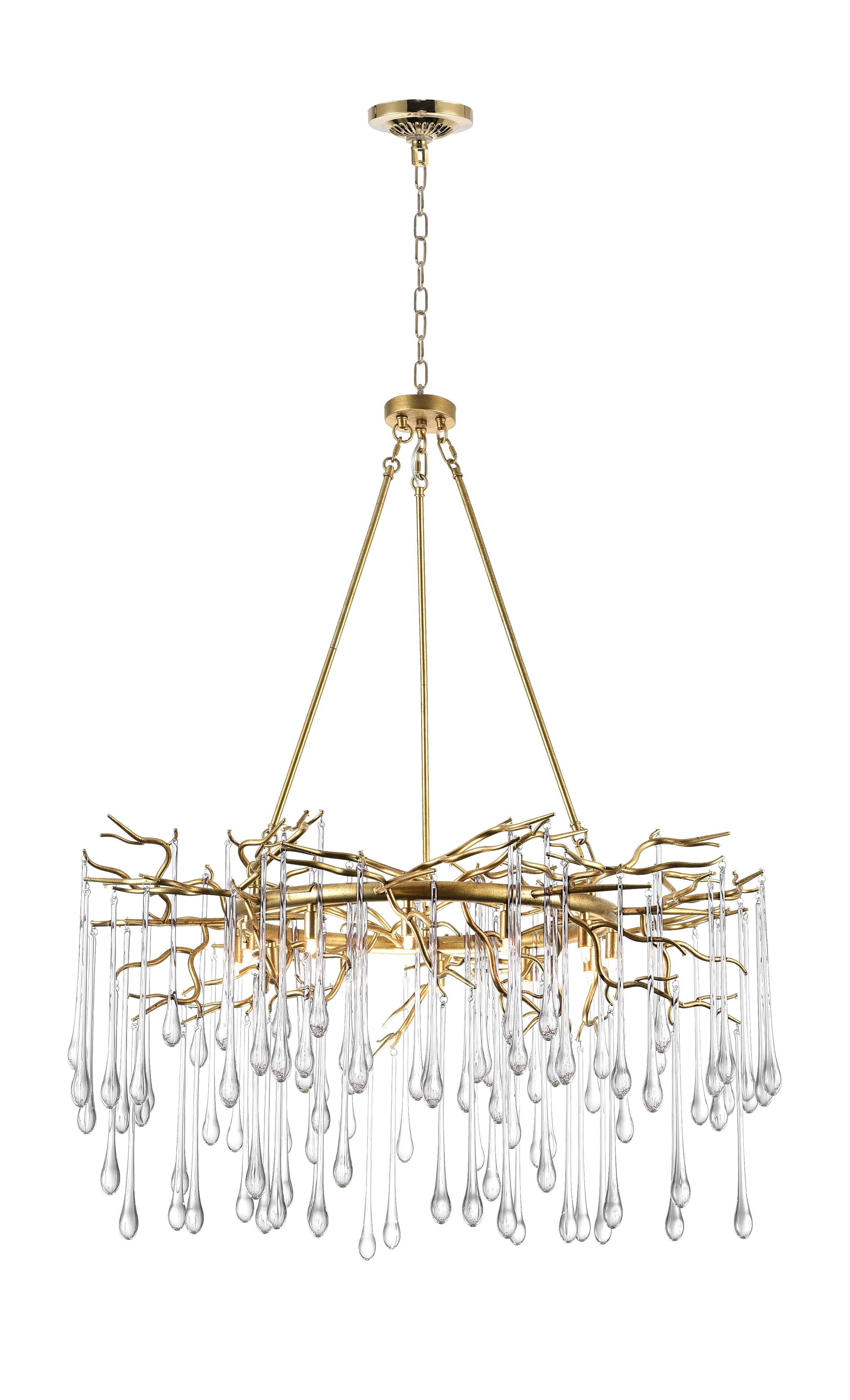 Mercer41 Lehmann 12 Light Unique Statement Wagon Wheel Chandelier Wayfair