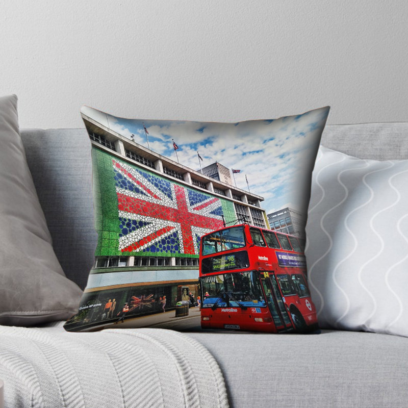 Winston Porter Sleaford Decorative Printed Cotton Throw Pillow Wayfair
