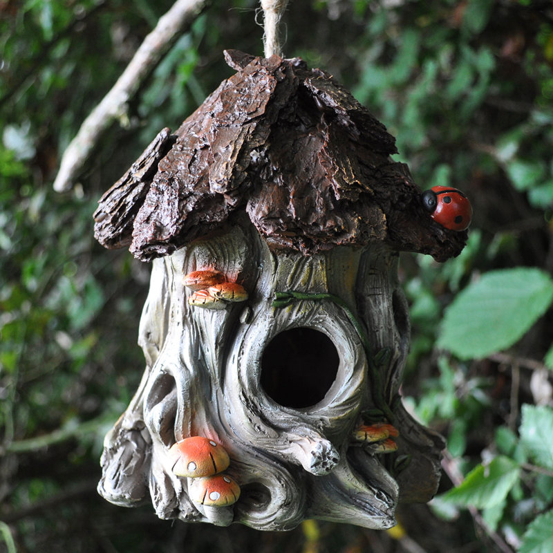Castleton Home Ladybug Tree Hanging Bird House & Reviews Wayfair.co.uk