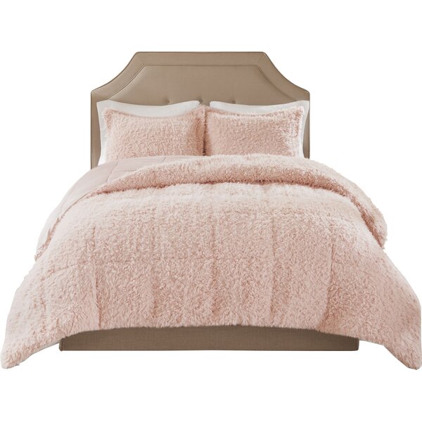 Faux Fur King Comforter Set Wayfair