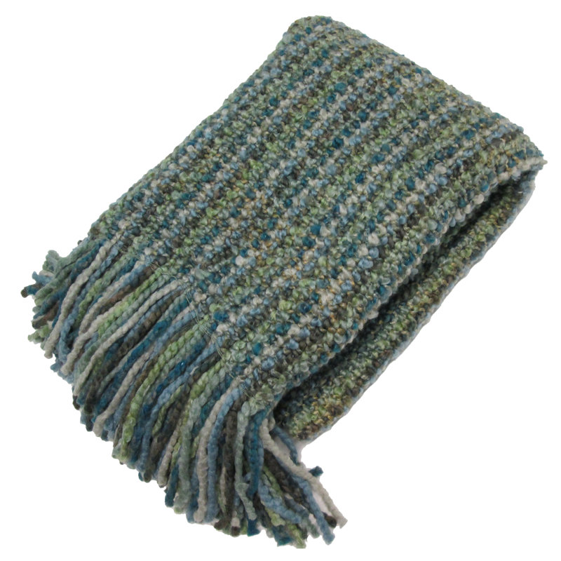 Alcott Hill Ardmore Striped Woven Throw Blanket & Reviews Wayfair