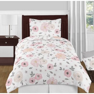 Pink Berry or Yellow Ochre Quilt Duvet Cover Bedding Bed Set Floral Sunflower 