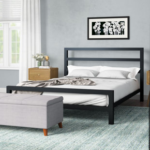 Go to store & view more images Vicksburg Metal Platform Bed by Orren Ellis