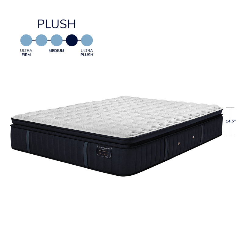 Stearns Foster Estate 14 5 Plush Euro Pillowtop Mattress