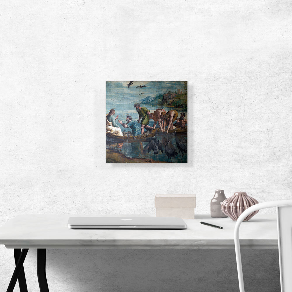 ARTCANVAS The Miraculous Draught Of Fishes 1515 by Raphael - Wrapped ...