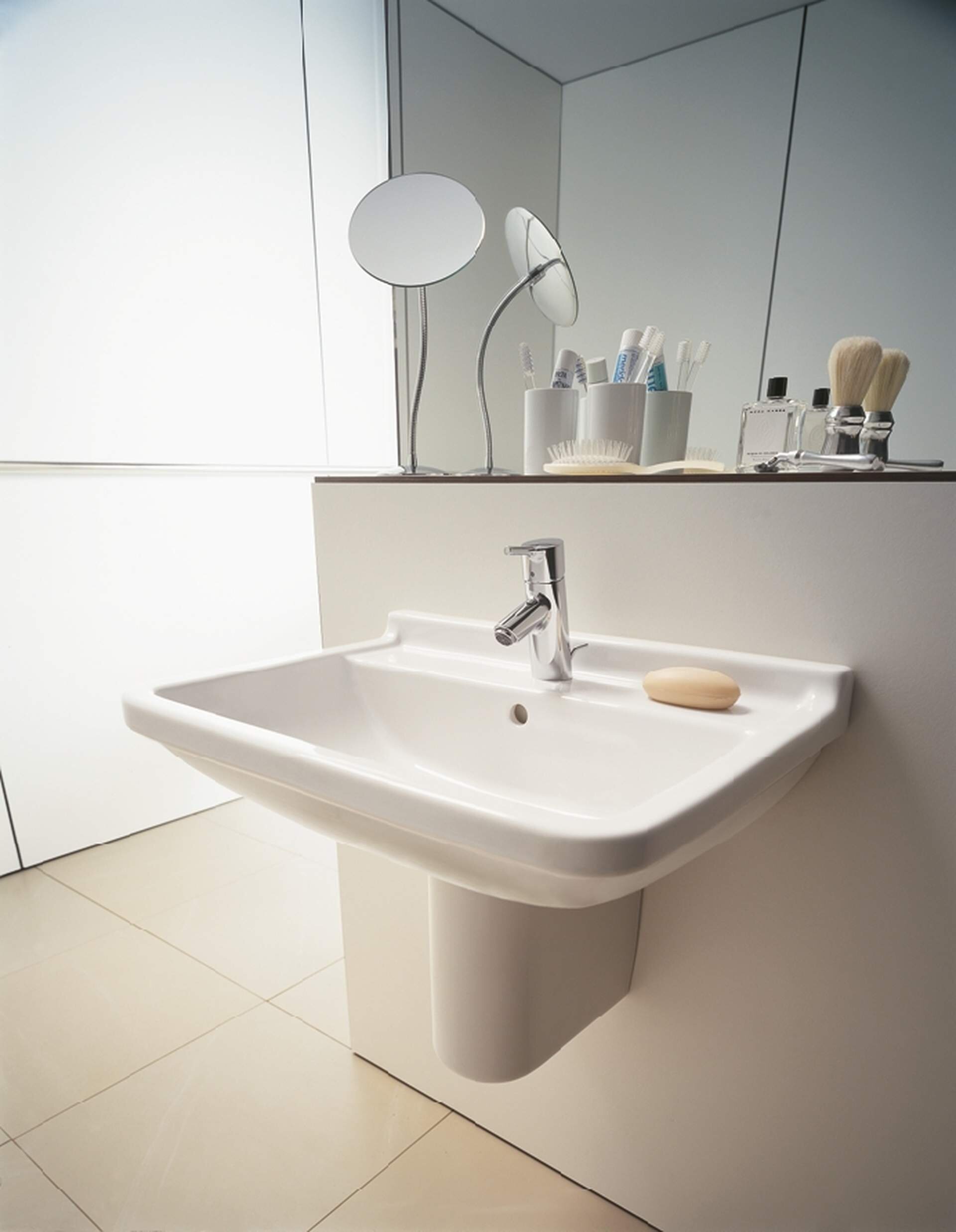 Zoekmachinemarketing Nieuwe aankomst Een goede vriend Duravit Starck 3 12.625'' White Ceramic Rectangular Wall Mount Bathroom  Sink with Overflow & Reviews | Wayfair