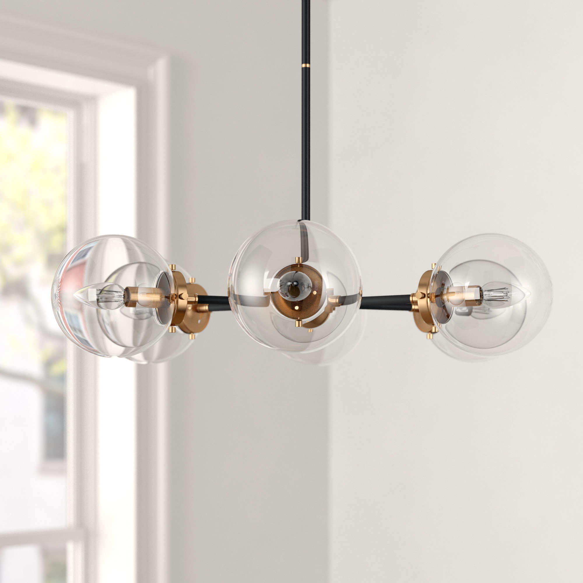 Foundstone Shontelle 6 Light Sputnik Sphere Chandelier Reviews