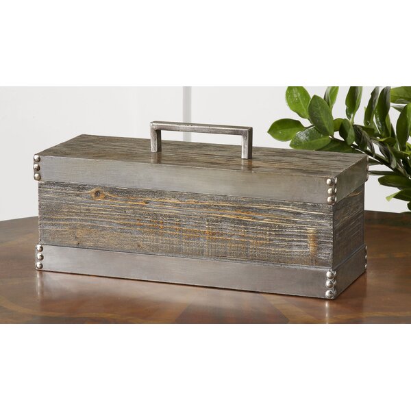 decorative metal box with lid
