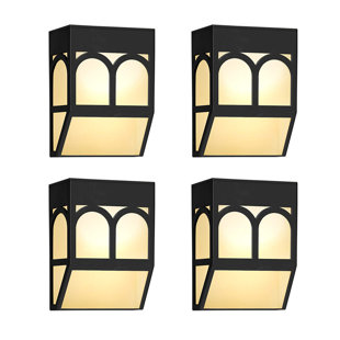 Solar Powered Outdoor Wall Lighting You Ll Love Wayfair