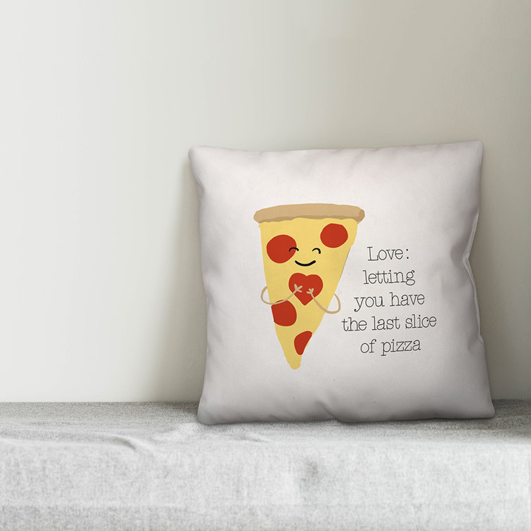 pizza slice cushion