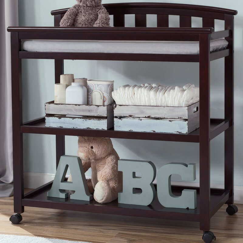 dark chocolate changing table