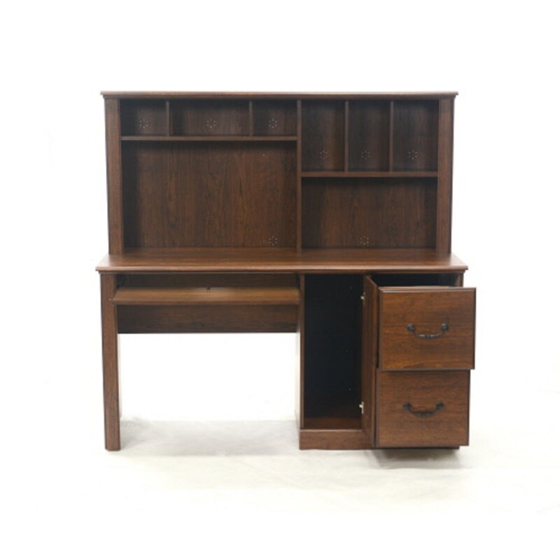 Red Barrel Studio Wigfall Computer Desk With Hutch Wayfair