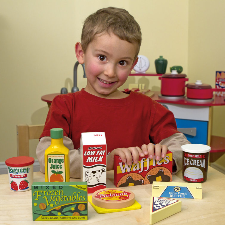 wooden food set index finger computer donor