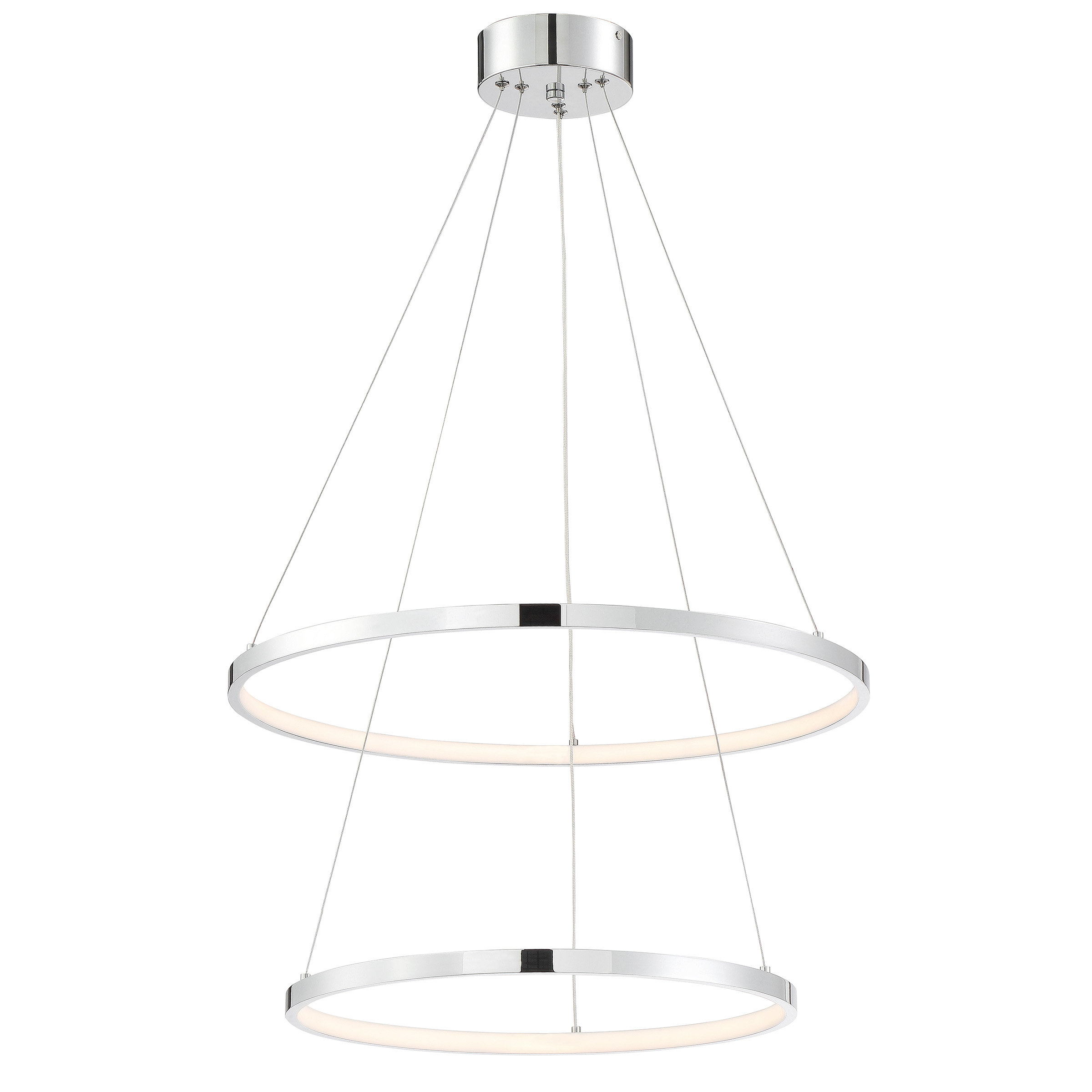 Abeale 2 Light Led Statement Tiered Led Chandelier Reviews Allmodern