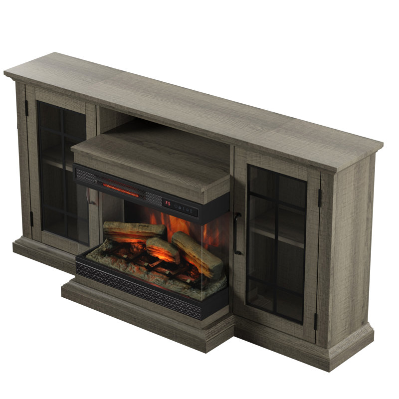 Rosalind Wheeler Gretchen Tv Stand For Tvs Up To 65 With Electric