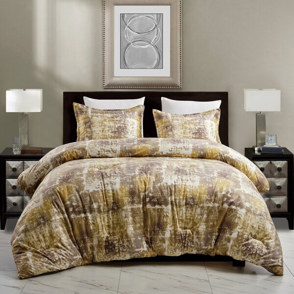 Luxury Duvet Cover Gold Floral Anastasia Jacquard Rose Bedding Bedspread Curtain 