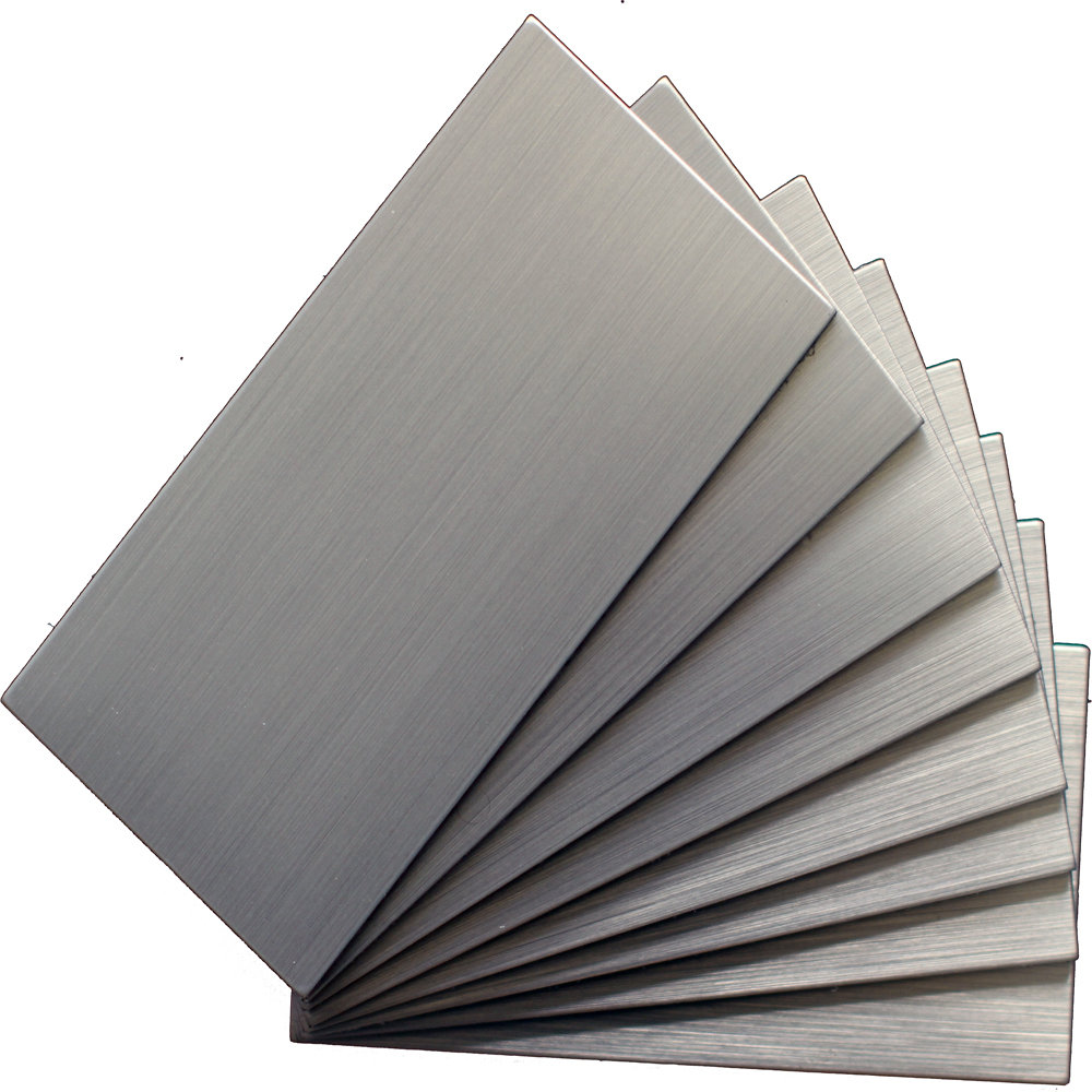 Instant Mosaic 3" x 6" Metal Peel & Stick Subway Tile in ...