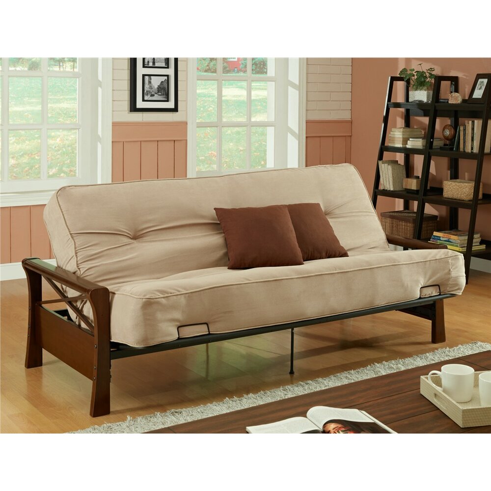 DHP X Wood Arm for Futon & Reviews | Wayfair