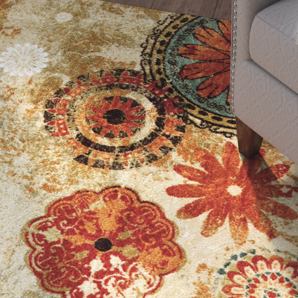 Red Barrel Studio Akron Beige Area Rug & Reviews Wayfair