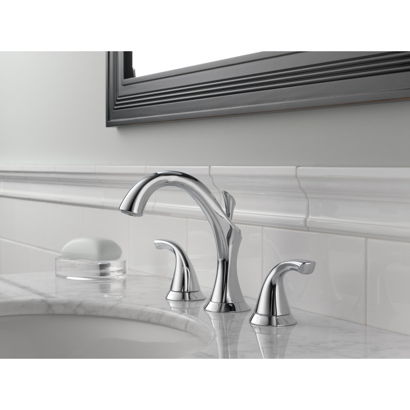 3592lf Ss Cz Delta Addison Widespread Bathroom Faucet And Diamond