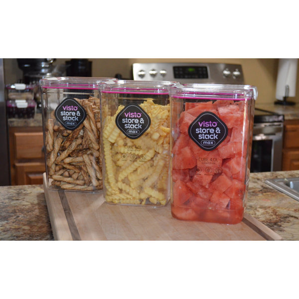 Rebrilliant Fuentes 4 31 Qt Food Storage Container Wayfair