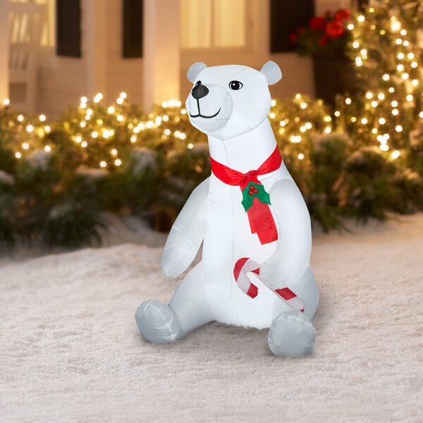 Gemmy Industries Airblown-Polar Bear Inflatable | Wayfair