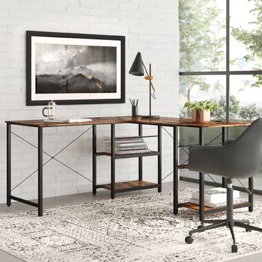 vela l shaped desk wayfair