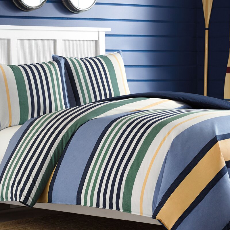 nautica comforter set blue