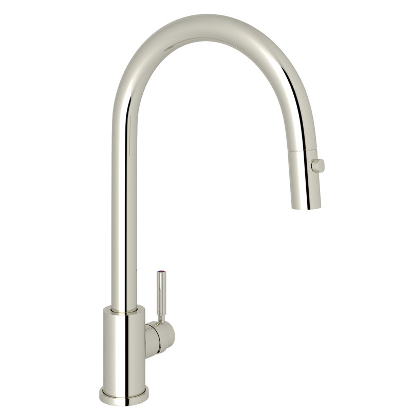 Perrin Rowe Holborn Pull Down Single Handle Kitchen Faucet Wayfair