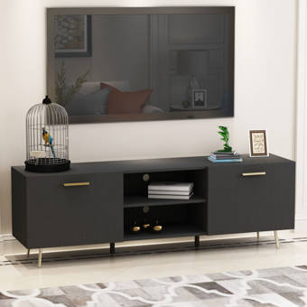 Orren Ellis Llorente Tv Stand For Tvs Up To 75 Reviews Wayfair