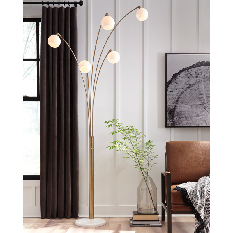 Gold Flamingo Katrina 95 Tree Floor Lamp Reviews Wayfair Ca Katrina 95 Tree Floor Lamp