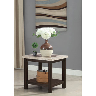 Caspar End Table by Alcott Hill
