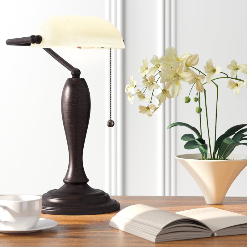 wayfair bankers lamp