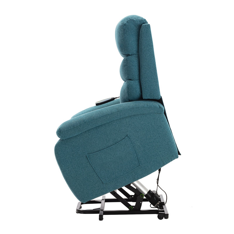 Latitude Run Recliner Chair Electric Power Lift Chair Living Room Chair Single Sofa Ergonomic With Massage Vibration Lumbar Heating 2 Side Pockets Motorized 160 Degree Reclining Wayfair