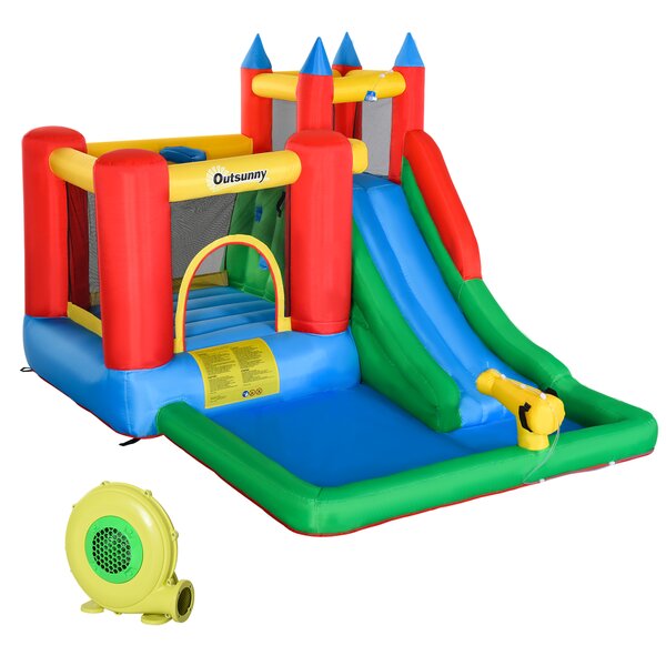 New Summer Vibes Jump Playhouse Bouncer Inflatable Kids Bouncy Castle 3+FREE P&P 