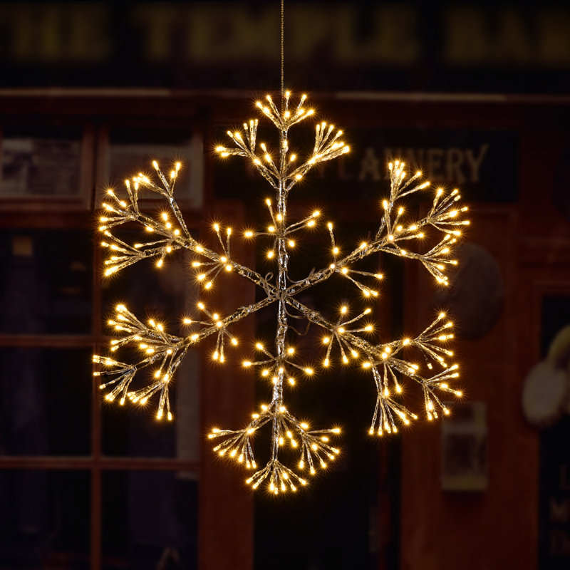 The Holiday Aisle Led Snowflake 240 Light Lighted Window Decor