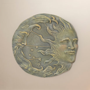 Sun And Moon Decor Wayfair Polyresin Sun And Moon Wall Décor