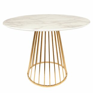 wayfair round marble table