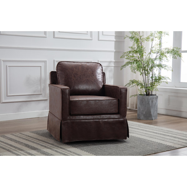 Swivel Rocking Club Chair Wayfair