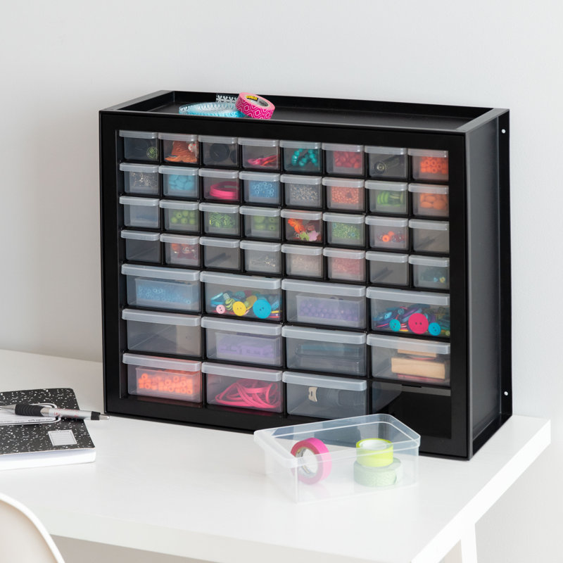 Project Tidy Dexter 44 Drawer Parts Cabinet Reviews Wayfair