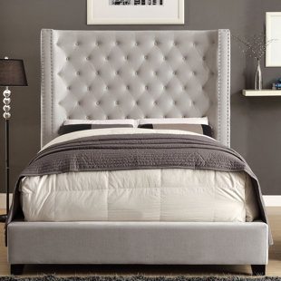 Go to store & view more images Willa Arlo Interiors Steph Flannelette Upholstered Platform Bed