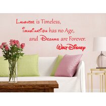 Disney Mickey Mouse IF YOU CAN DREAM IT vinyl wall art decal sticker quote 22i 