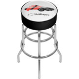 Dodge Challenger 31 Swivel Bar Stool by Trademark Global