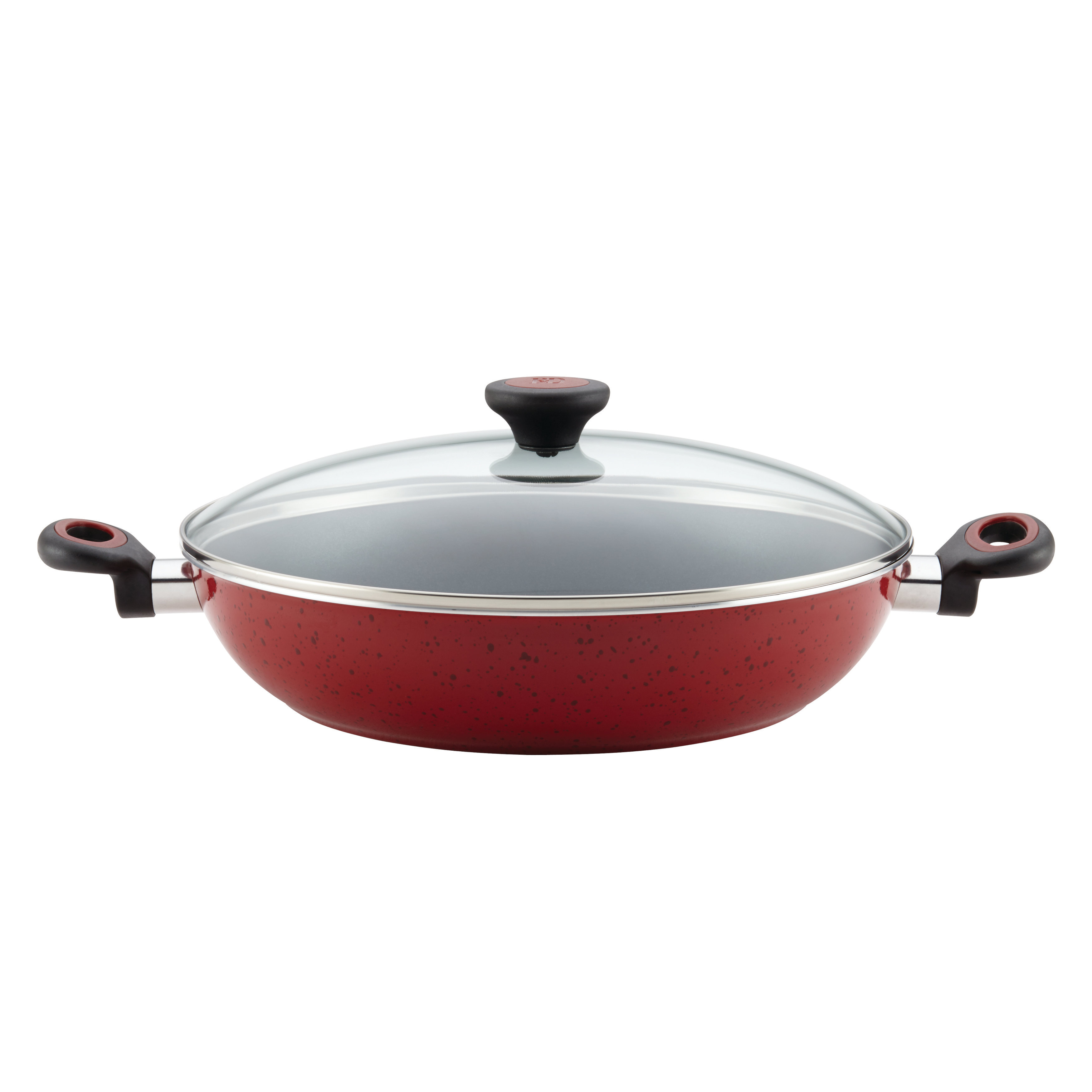 Paula Deen Riverbend 12 5 Non Stick Specialty Pan With Lid Paula Deen Riverbend 12 5 Non Stick