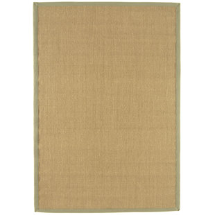 Jute Sisal Rugs Wayfair Co Uk Bordered Sisal Linen Sage Area Rug